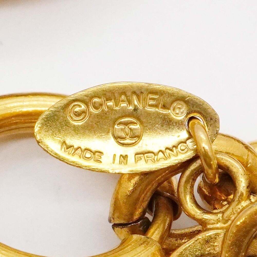 CHANEL Gold Logo Charm Bracelet - Picture 5 of 11